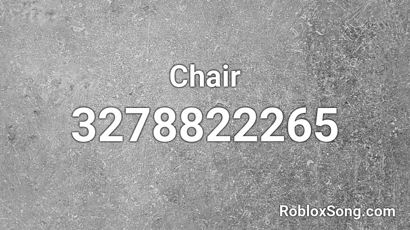 Chair Roblox ID