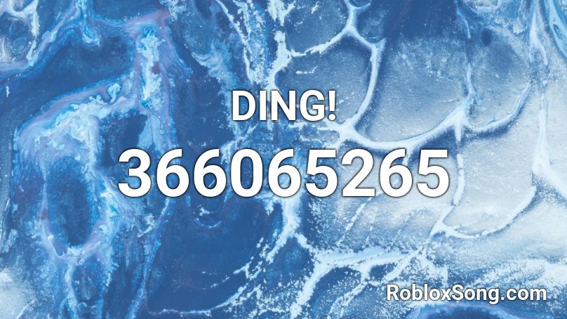 DING! Roblox ID