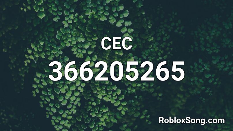  CEC  Roblox ID