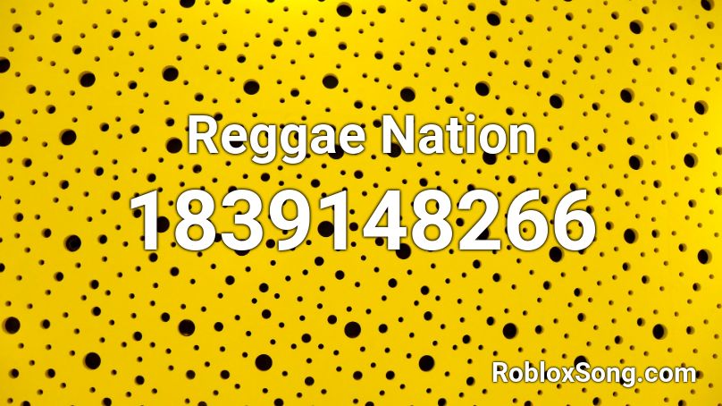 Reggae Nation Roblox ID