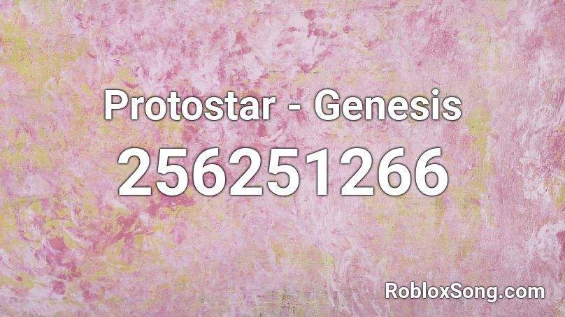 Protostar - Genesis Roblox ID