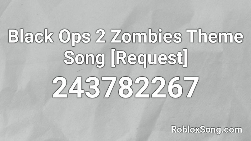 call of duty black ops 2 theme songs