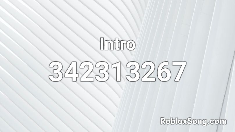 Intro Roblox ID