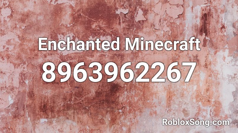 Enchanted Minecraft Roblox ID