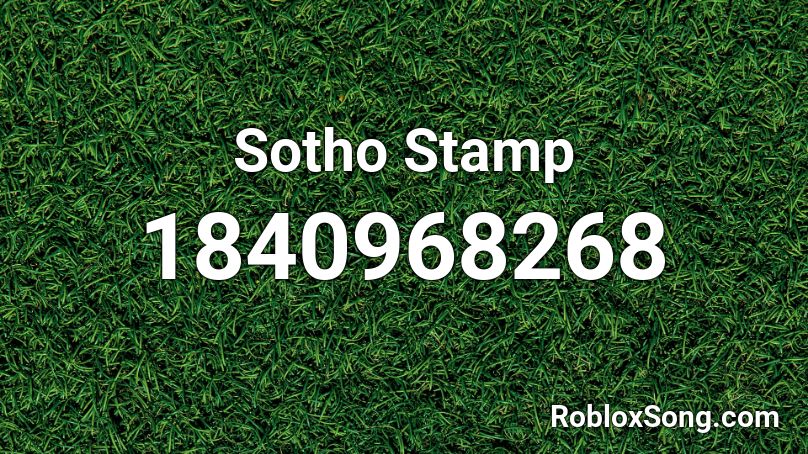 Sotho Stamp Roblox ID