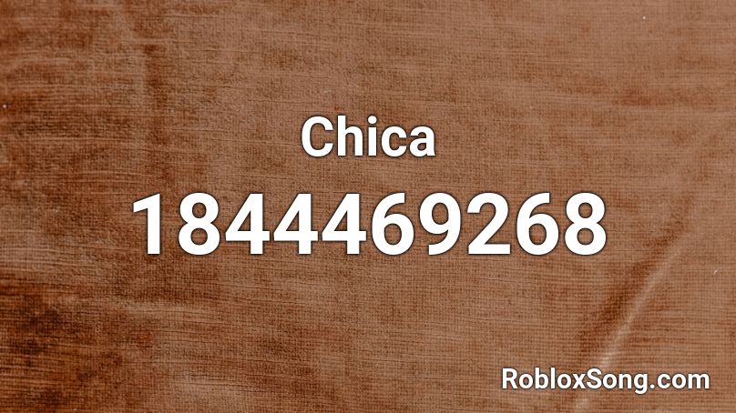 Chica Roblox ID