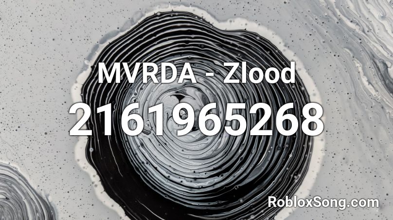 MVRDA - Zlood Roblox ID