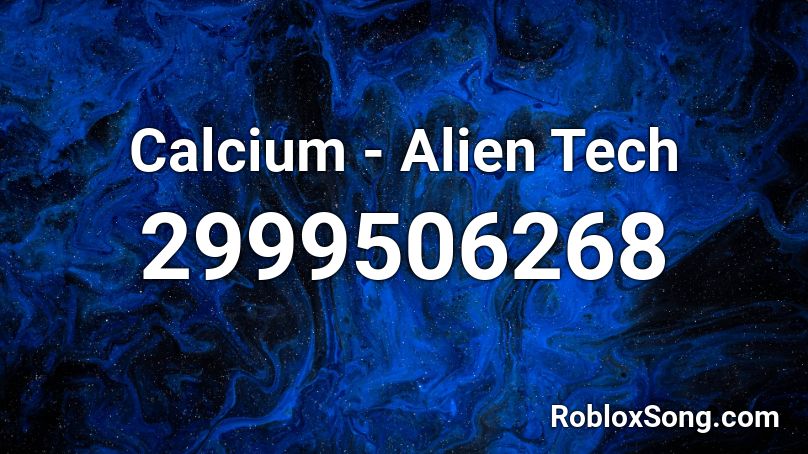 Calcium - Alien Tech Roblox ID