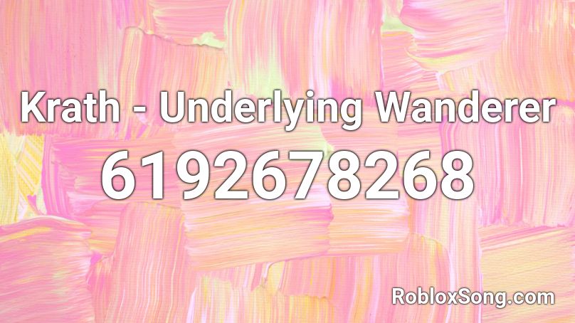 Krath - Underlying Wanderer Roblox ID