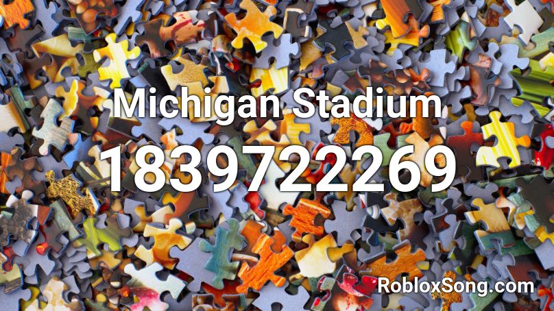 Michigan Stadium Roblox ID