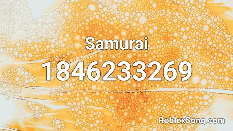 Samurai Roblox ID