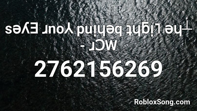 sǝʎƎ ɹno⅄ puᴉɥǝq ʇɥƃᴉ˥ ǝɥ┴ - ɹƆW Roblox ID