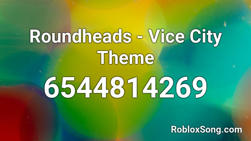 Roundheads - Vice City Theme (Vaporwave Mix) Roblox ID