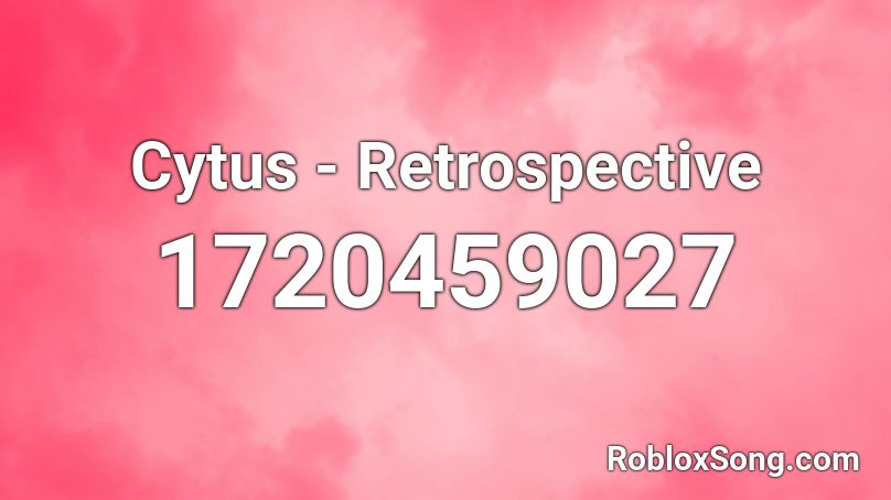 Cytus - Retrospective Roblox ID