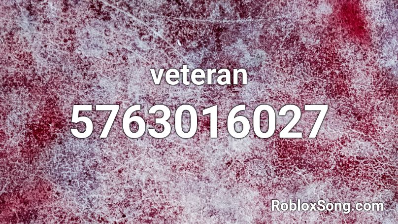 veteran Roblox ID