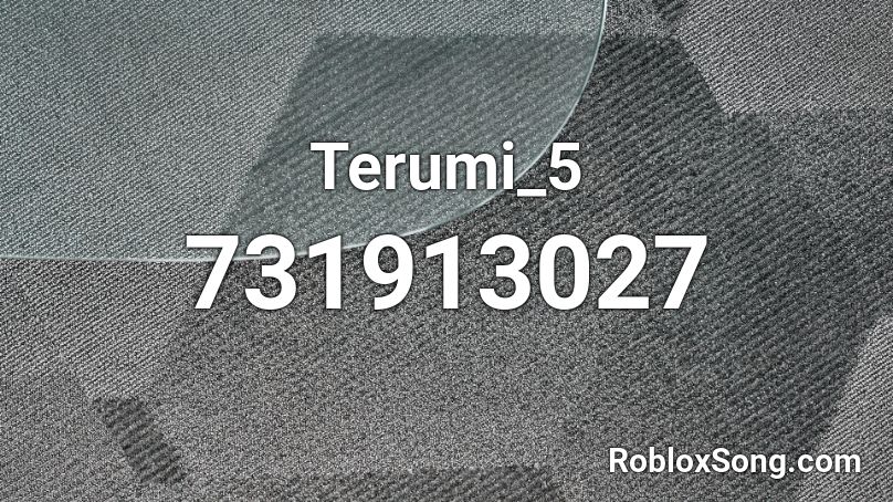 Terumi_5 Roblox ID