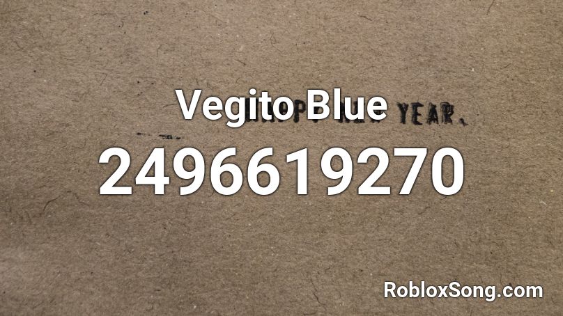 Vegito Blue Roblox ID