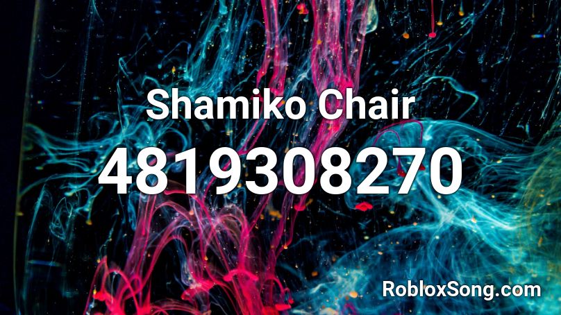 Shamiko Chair Roblox ID