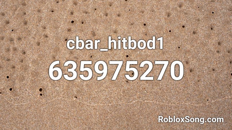 cbar_hitbod1 Roblox ID