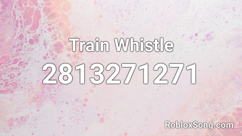 train horn roblox id code