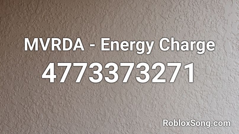 MVRDA - Energy Charge Roblox ID