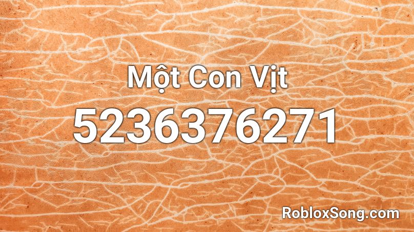 Một Con Vịt Roblox ID