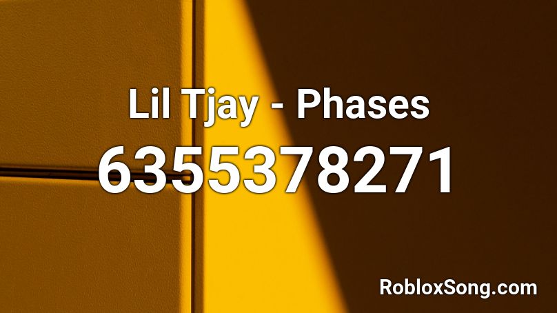 Lil Tjay - Phases Roblox ID