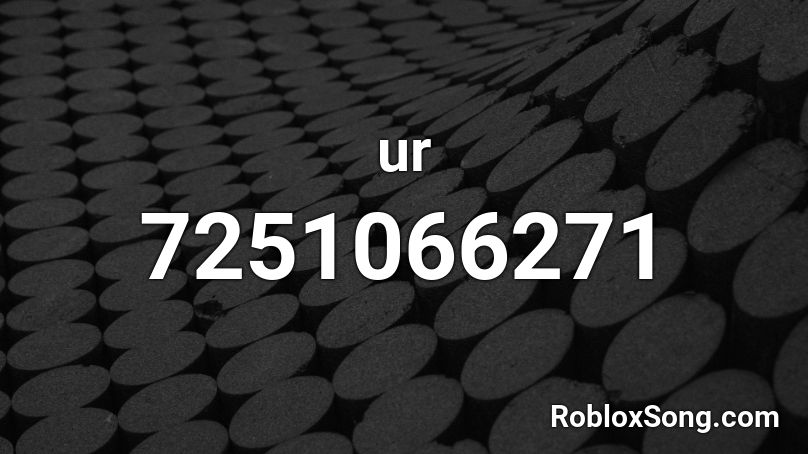 ur Roblox ID