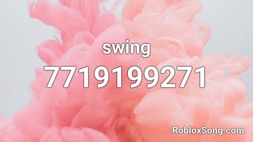 swing Roblox ID