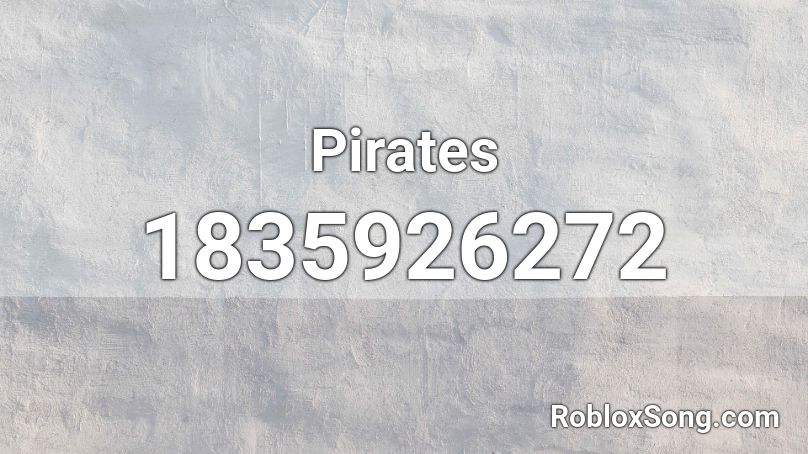 Pirates Roblox ID