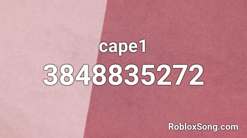 cape1 Roblox ID