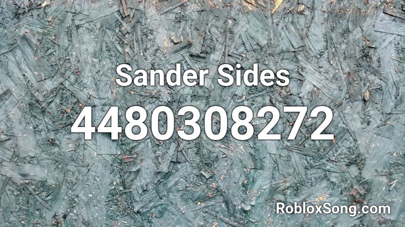 Sander Sides Roblox ID