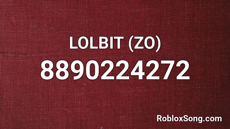LOLBIT (ZO) Roblox ID