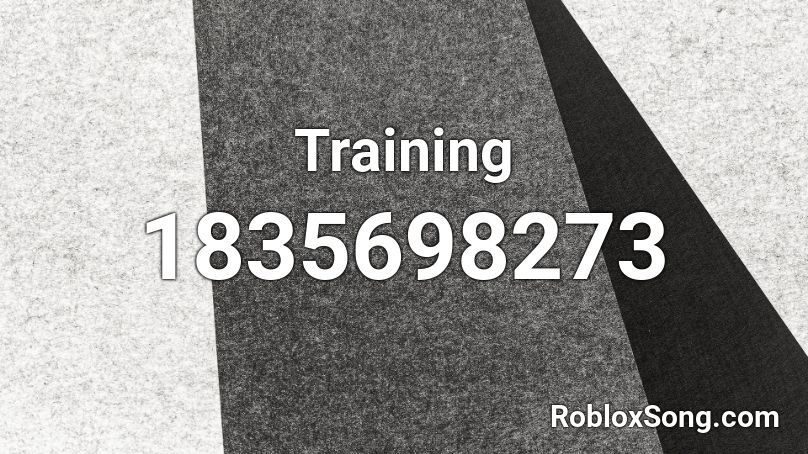 Training Roblox ID