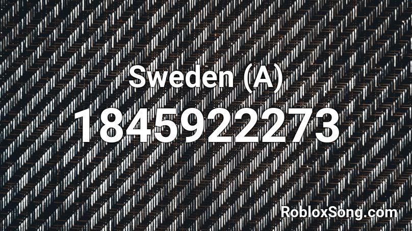 Sweden (A) Roblox ID