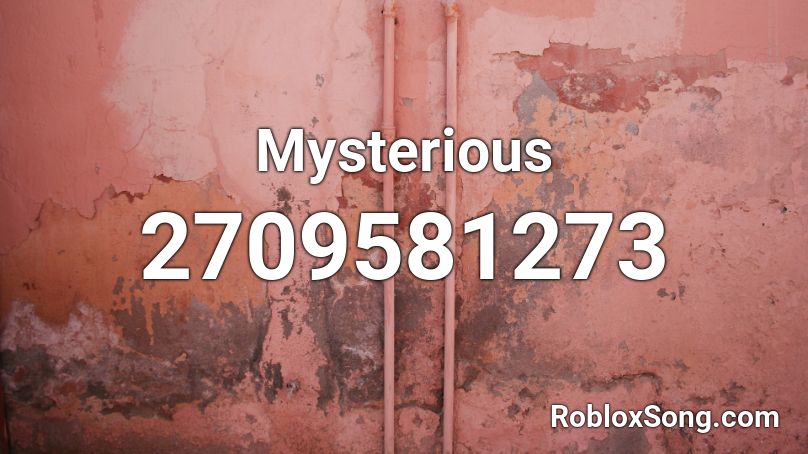 Mysterious Roblox ID