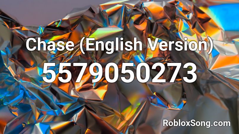 Chase (English Version) Roblox ID