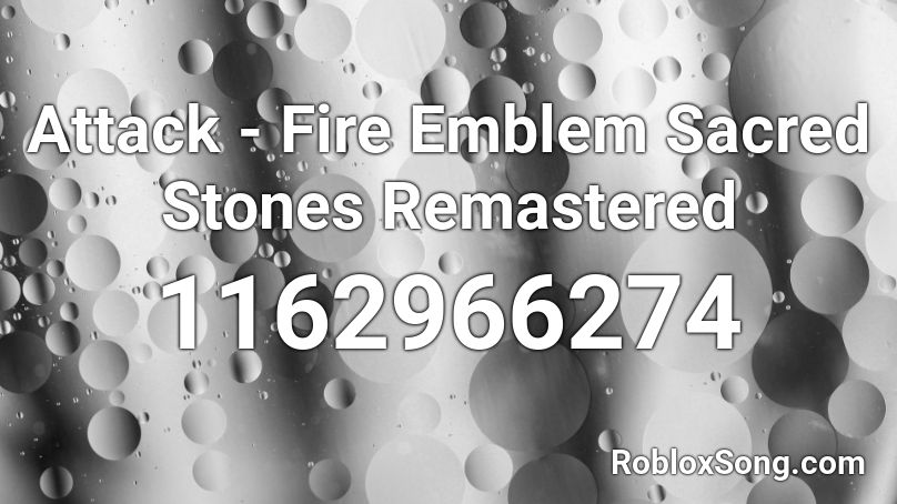 Attack - Fire Emblem Sacred Stones Remastered Roblox ID