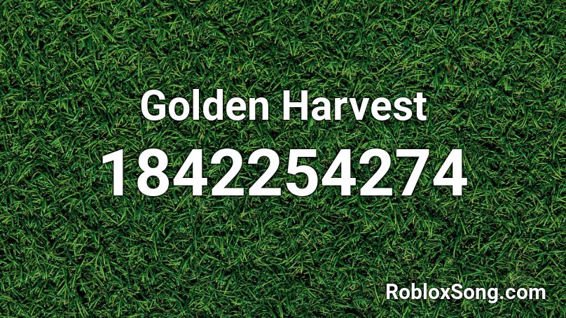 Golden Harvest Roblox ID