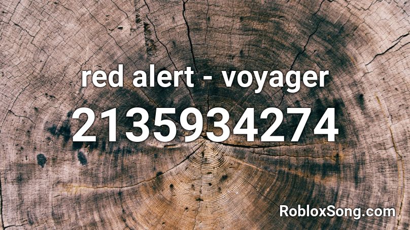 red alert - voyager Roblox ID