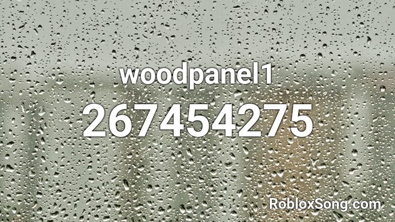 woodpanel1 Roblox ID