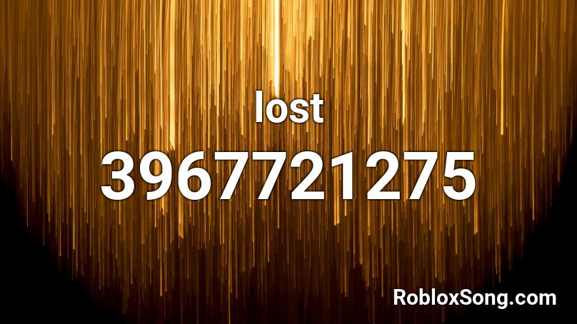 lost Roblox ID
