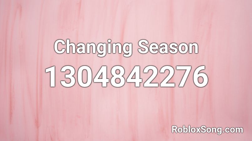 Changing Season Roblox ID