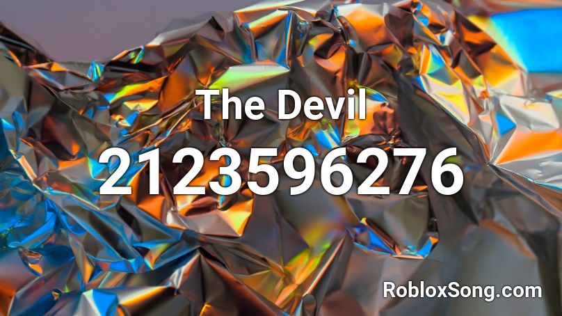 The Devil Roblox ID