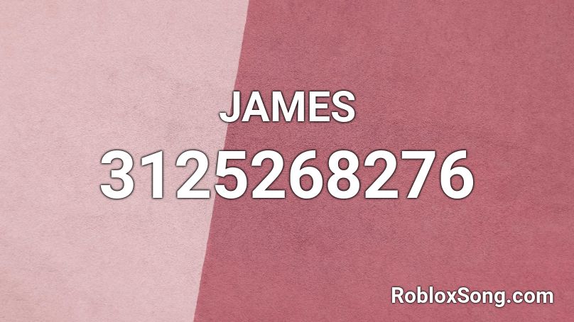 JAMES Roblox ID