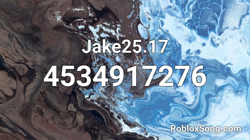 Jake25.17 Roblox ID