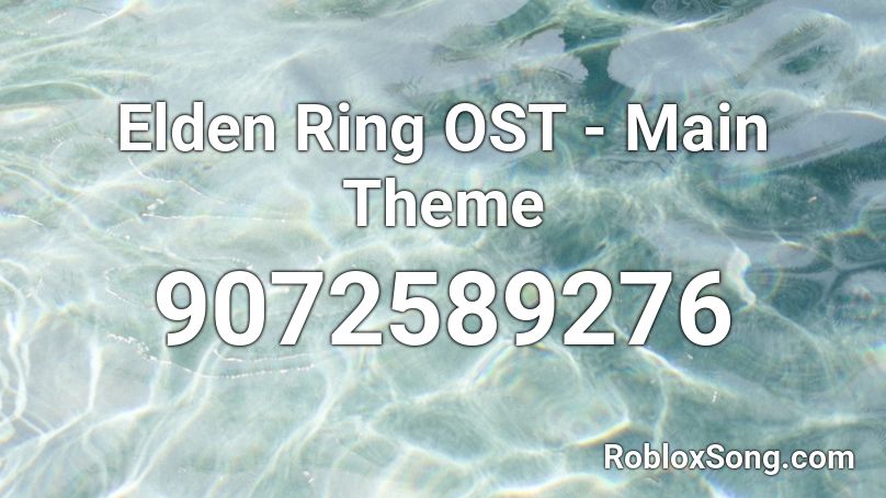 Elden Ring OST - Main Theme Roblox ID