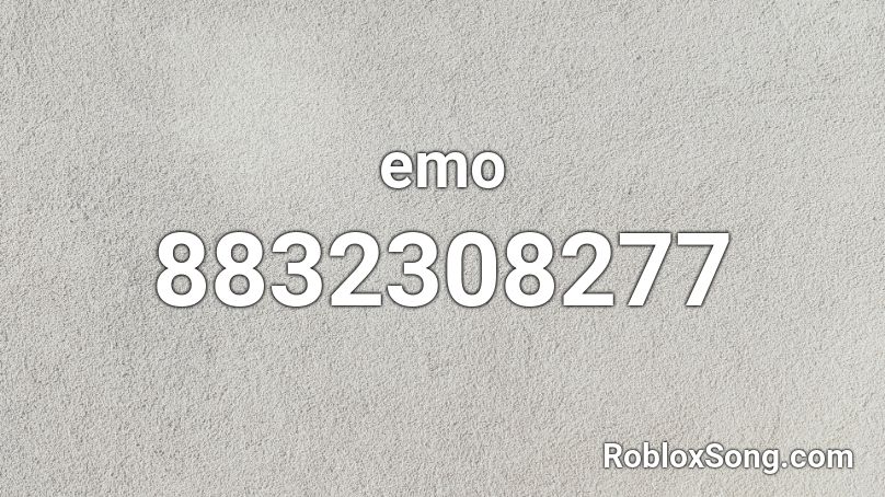 emo Roblox ID