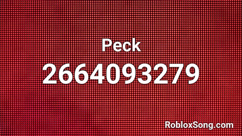 Peck Roblox ID