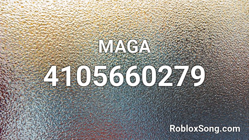 MAGA Roblox ID